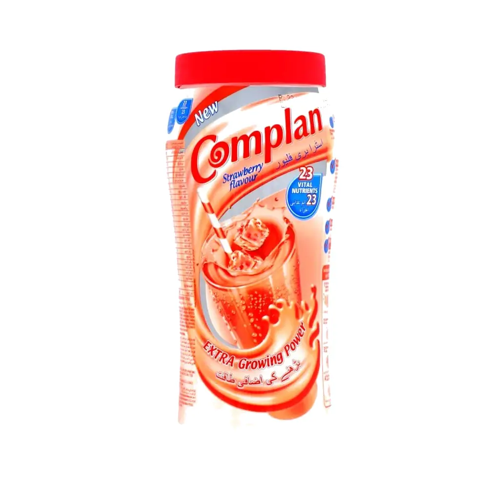 Complan Extra Growing Power Strawberry Flavour Jar