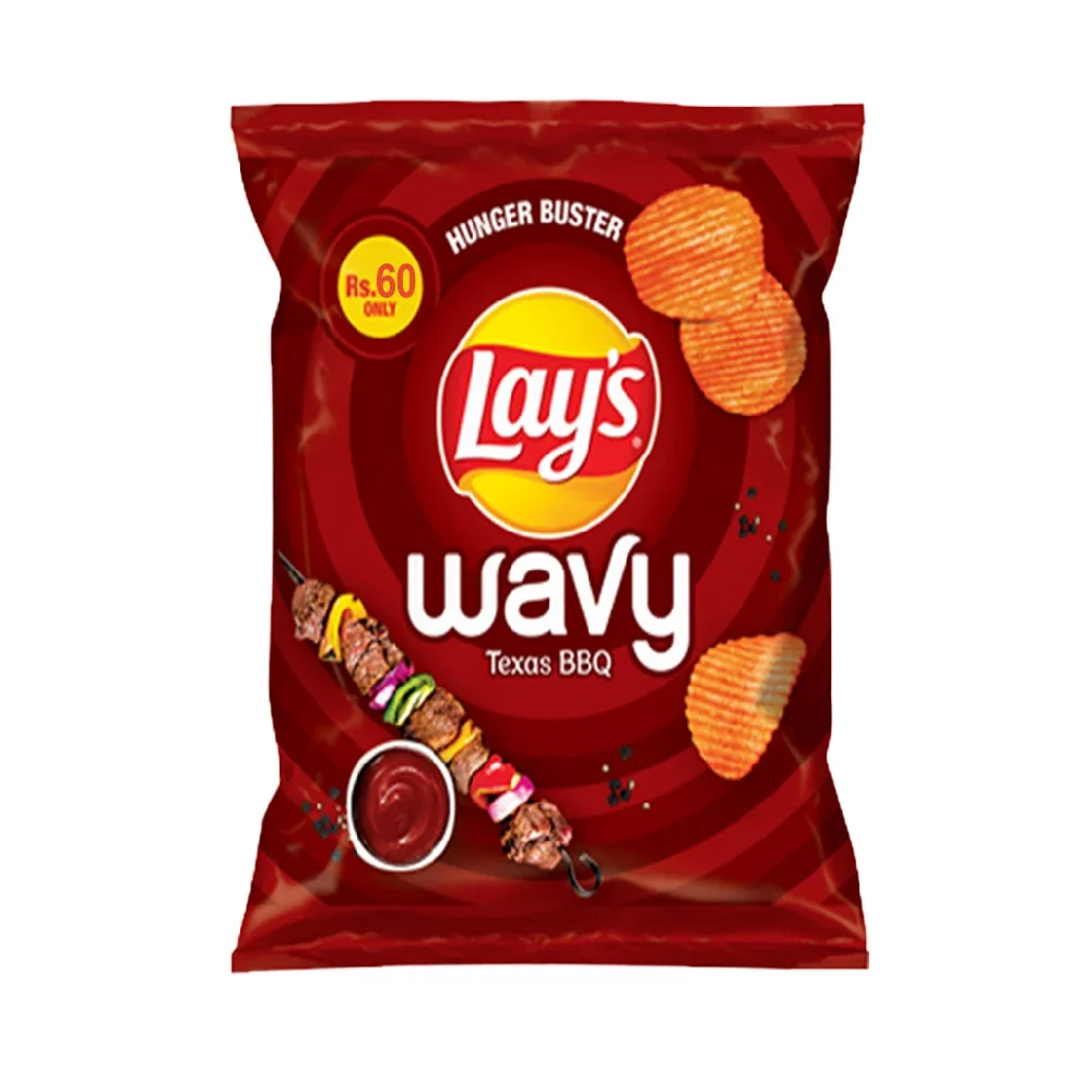 Lays Wavy Texas Barbeque RS 60