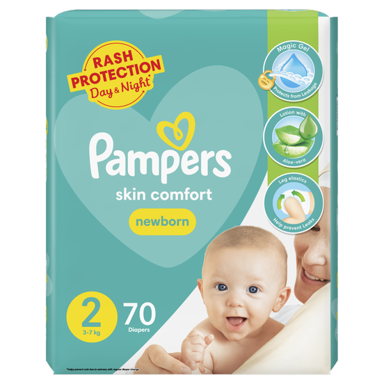 Pampers Skin Comfort Newborn Diapers (3-7kg)