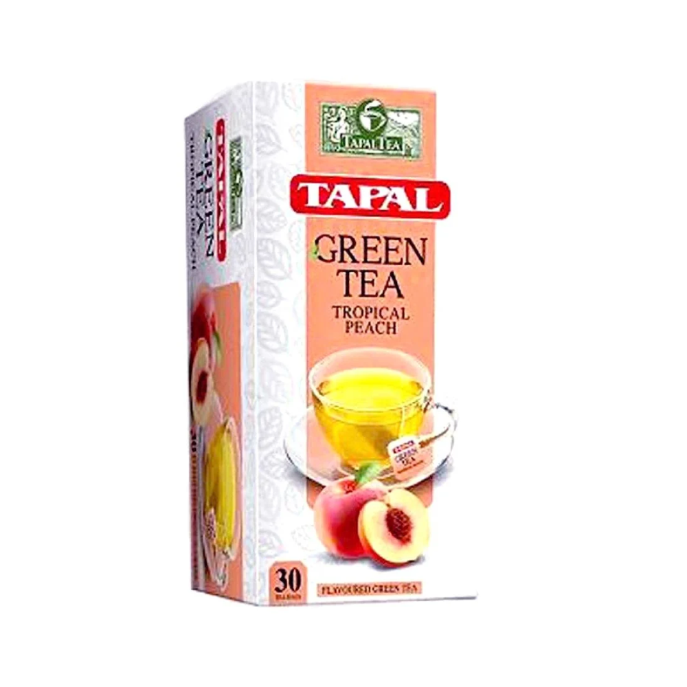 Tapal Green Tea Tropical Peach 30pcs