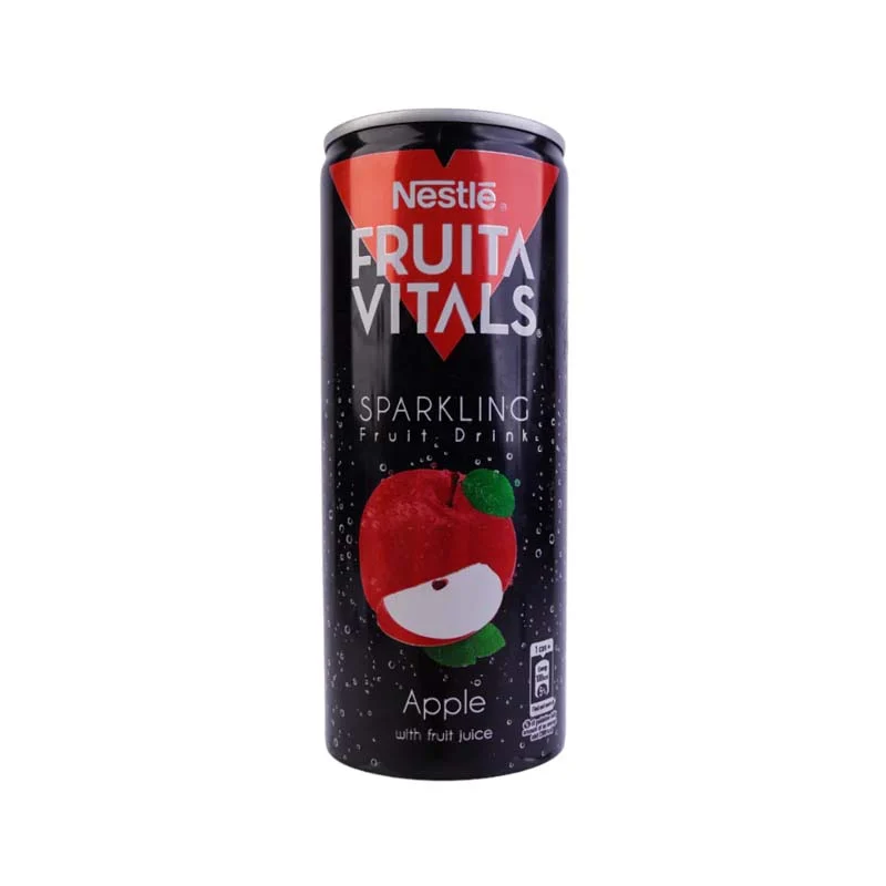 Nestle FRUITA VITALS Sparkling Cans Apple 250ml