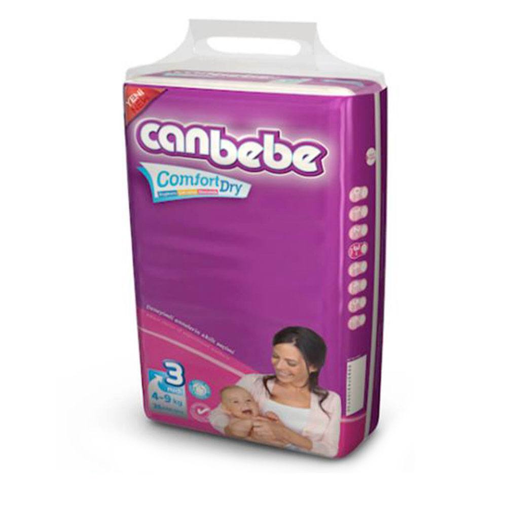 Canbebe Diapers Size 3 (4-9kg)