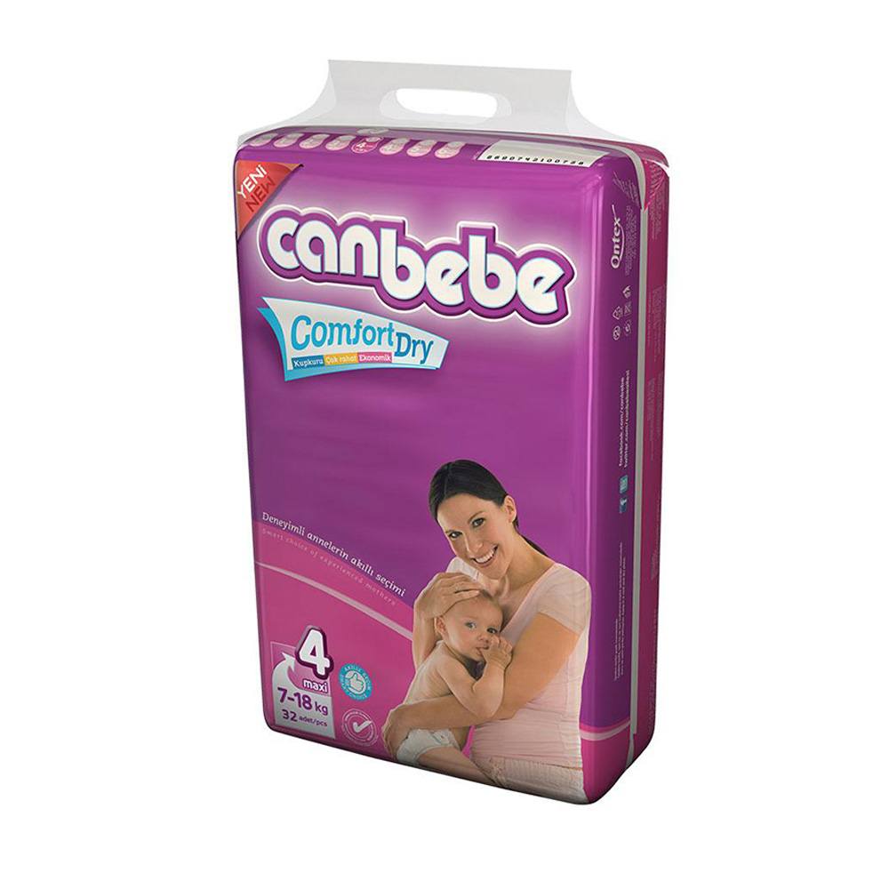 Canbebe Diapers Size 4 (7-18kg)